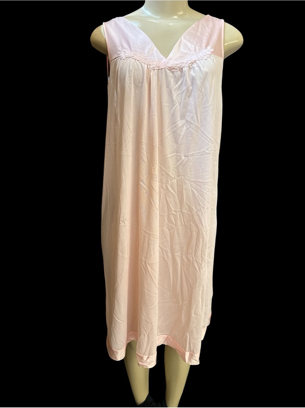 Vintage Vanity Fair Pale Pink Nightgown